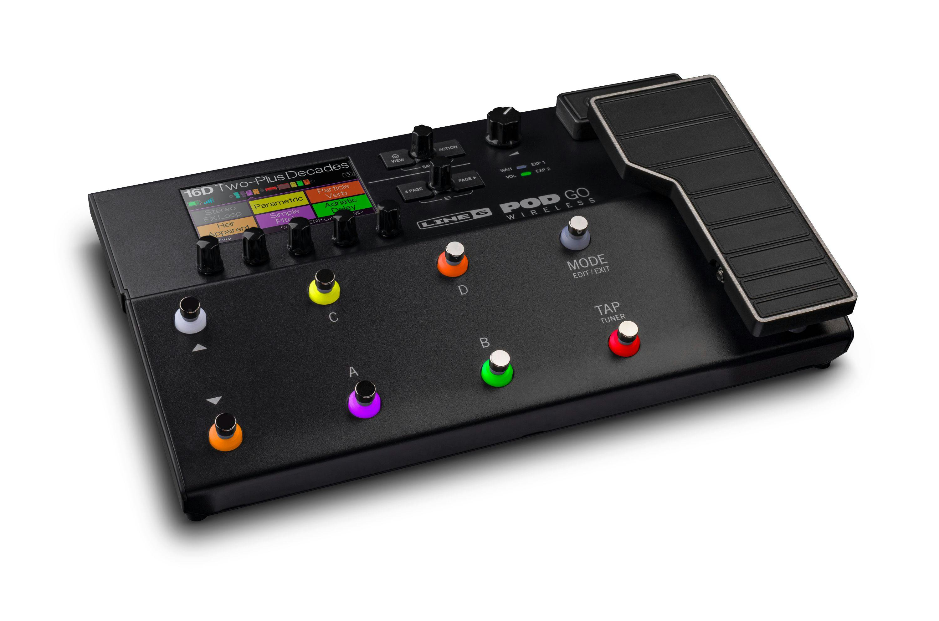Line 6 Pod Go Wireless Modelling and Multi-Effects Pedal 